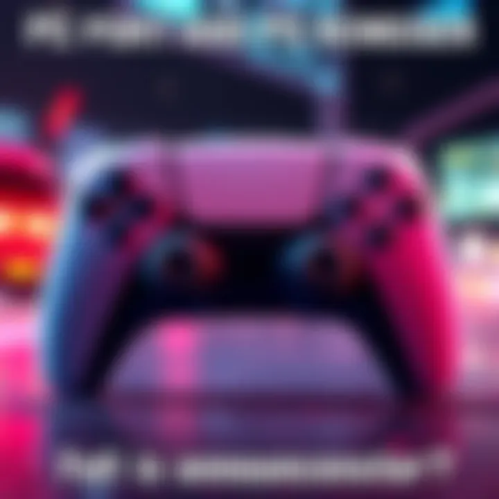 Celebration graphic for the 10th anniversary of a popular game with images of PC and PS5 controllers