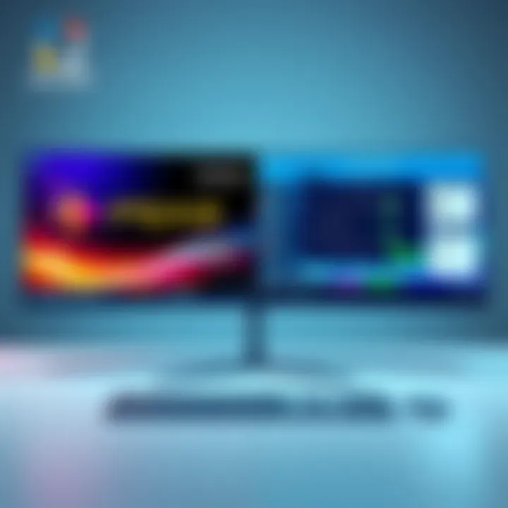 Comparison of PCSX2 and RPCS3 Emulators A side-by-side view of PCSX2 and RPCS3 emulator interfaces on a computer screen, showcasing gaming graphics and settings.