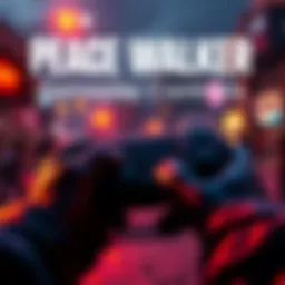 Peace Walker Gameplay Controls A player using a controller while engaging in Peace Walker gameplay, showcasing smooth controls and mechanics.