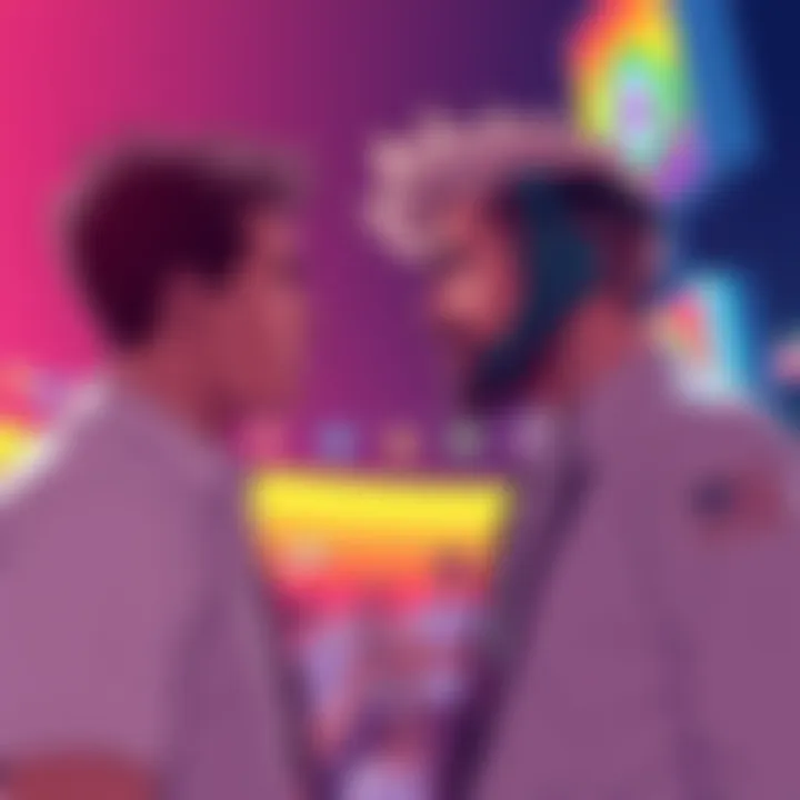 Peachjars challenges Jack Doherty at a San Diego event, highlighting LGBTQ+ rights