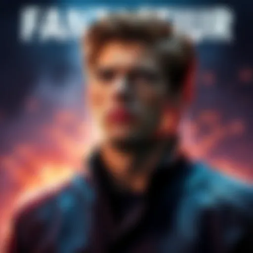 Pedro Pascal in character as Joel, showcasing his expressive performance in Fantastic Four