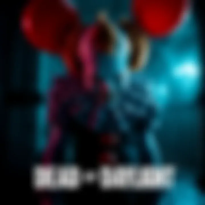 A menacing Pennywise the Clown stands in a dark environment, showcasing his eerie smile and clown outfit, ready to strike in the game Dead by Daylight.