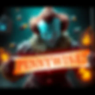 Pennywise Perk Announcement An image showing a character representing Pennywise, surrounded by gaming elements, with a bright announcement banner about the new perk, creating excitement in the community.