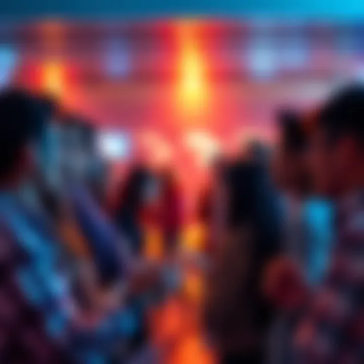 A group of people engaged in conversation about DLSS5SEN Pog at a lively forum, showcasing their enthusiasm and reactions.