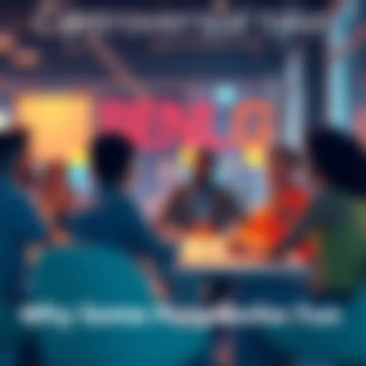 A group of individuals sitting at a table sharing their thoughts on why they dislike fun activities