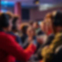 A group of game enthusiasts discussing their thoughts on a popular game in a lively forum setting