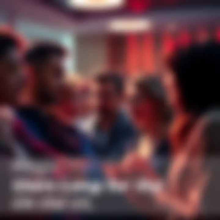 A group of people expressing their opinions about the new user interface, showing disappointment and nostalgia for the old design