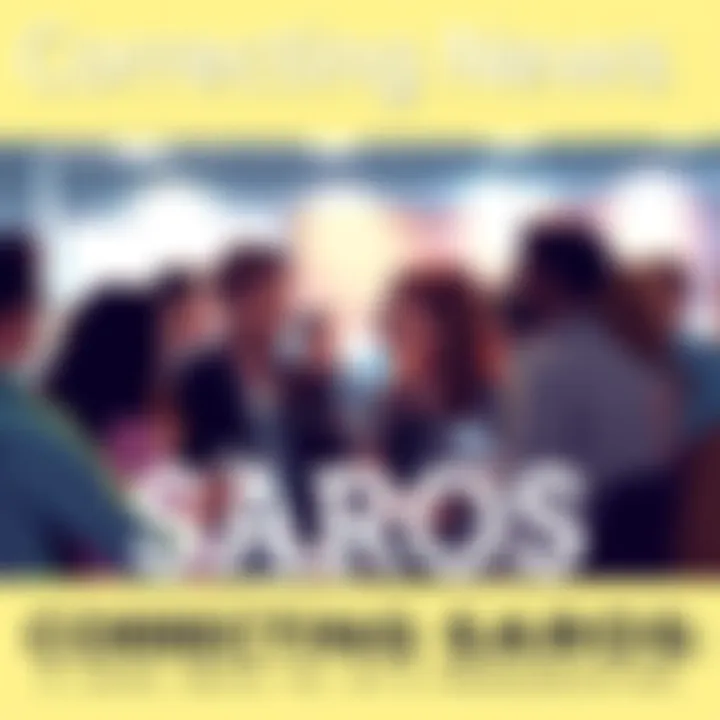 A group of people engaged in a lively conversation about how to pronounce Saros correctly