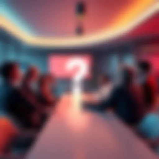 A group of people gathered around a table, sharing their thoughts on a popular question in 2028