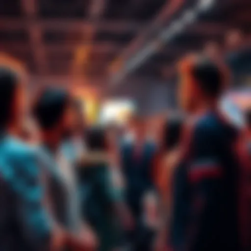 Group of people sharing opinions about recent rankings on a forum