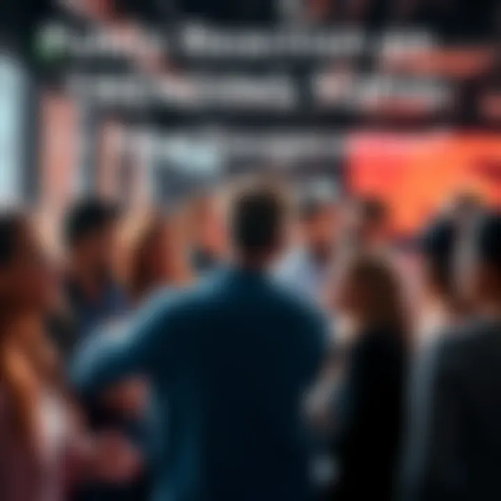 A group of diverse people engaged in a lively discussion about current events and trending topics, sharing opinions and insights