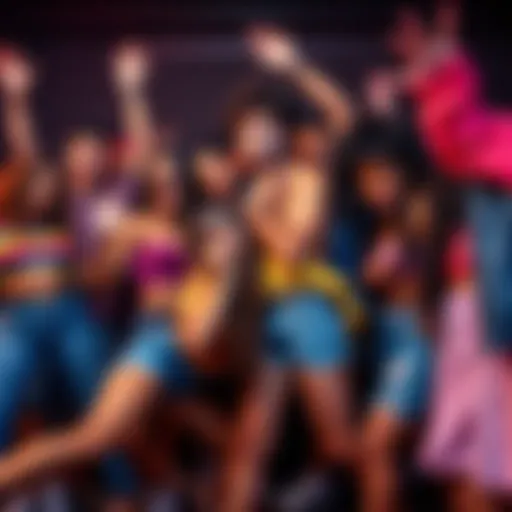 A group of diverse individuals proudly showing off their unique styles and identities, celebrating self-acceptance and empowerment.