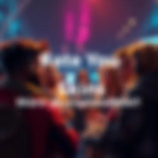 A group of people sharing their opinions on different character skins in a lively discussion