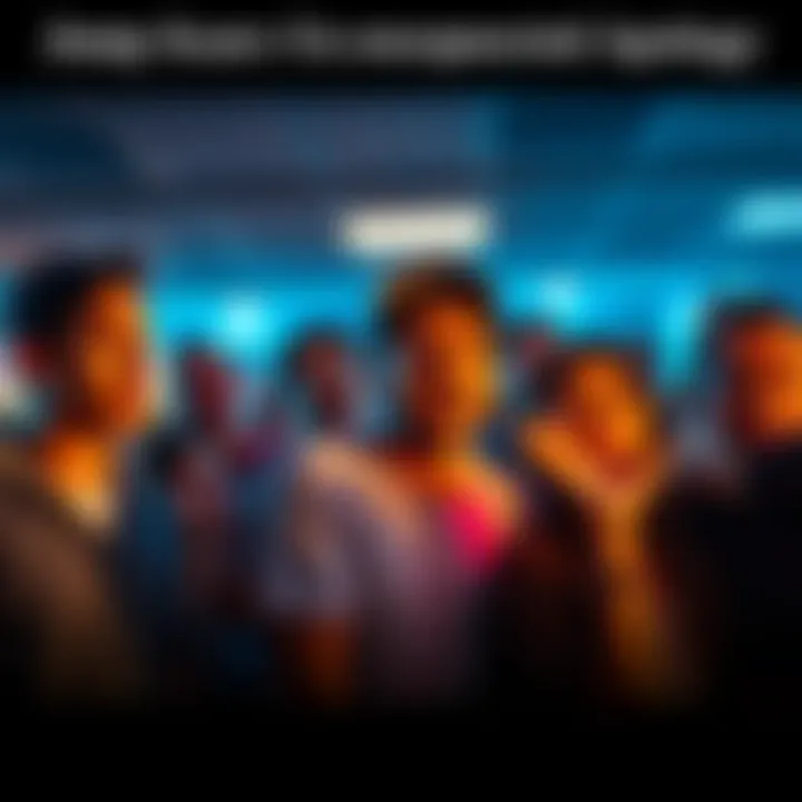 Group of people surprised and laughing after a jump scare, one person apologizing