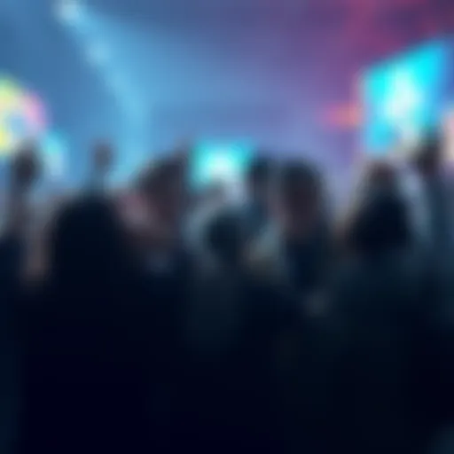 Group of people expressing shock and disbelief after a surprising event