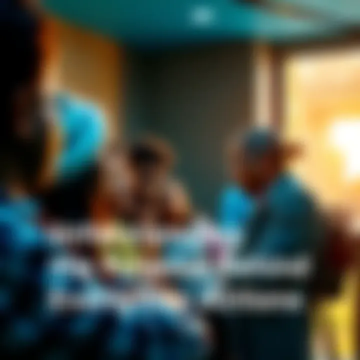 People Reflecting on Daily Actions Group of diverse people discussing their daily choices and motivations in a community setting.