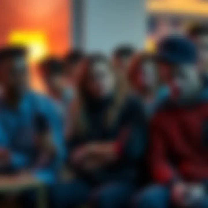 A group of people sitting together, showing expressions of sadness and frustration as they discuss their feelings of being overlooked and unlucky.