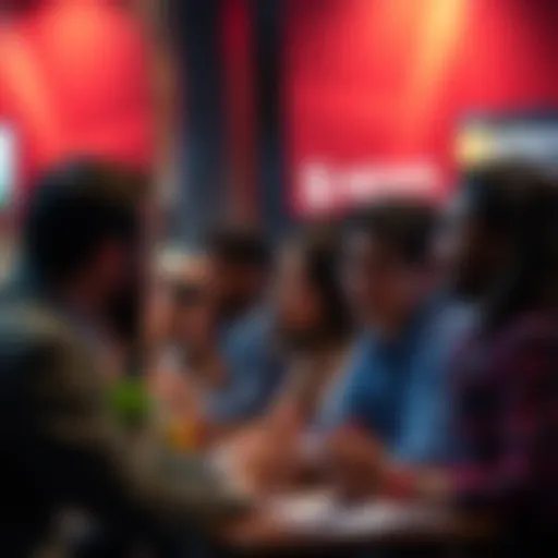 A group of people discussing surprising experiences on a forum