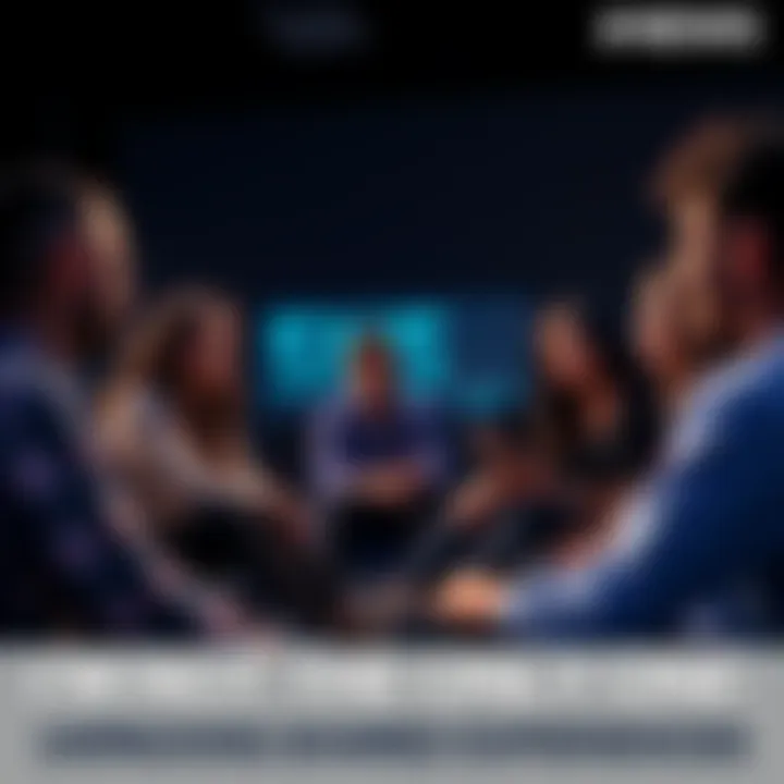 People Sharing Thoughts A group of people sitting in a circle, sharing their experiences and feelings with each other, looking engaged and connected