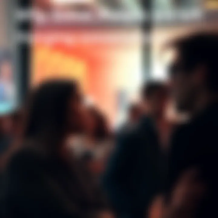 Two people talking, one appears disengaged and looking away, representing conversation disconnect.