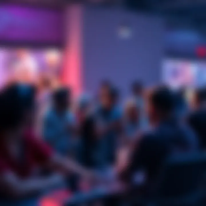 A group of people actively engaging in discussions about TU3 on online forums, sharing theories and excitement.