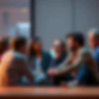 A group of people sitting together, sharing their thoughts on personal achievements and self-worth.