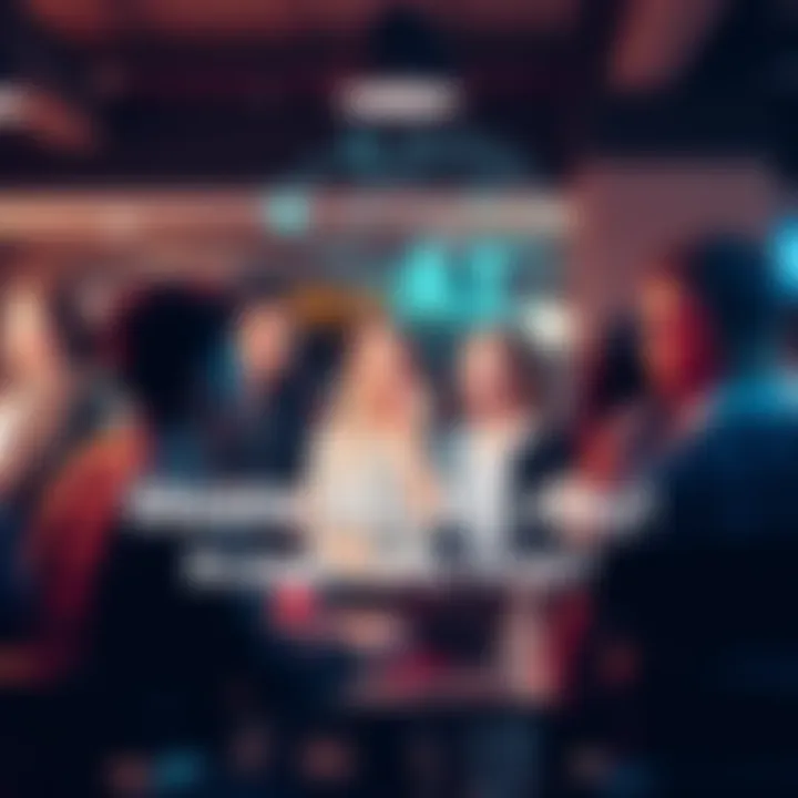 A diverse group of people discussing their opinions about artificial intelligence in a casual setting