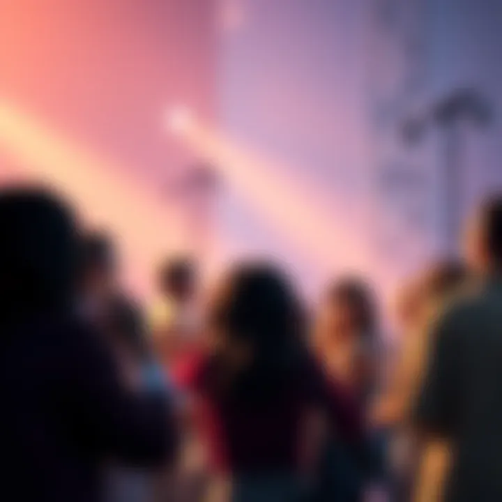 A group of people sharing thoughts about feeling overwhelmed and supporting each other