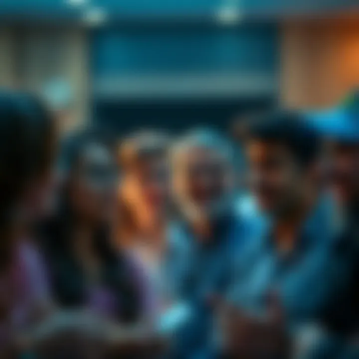 A diverse group of people engaged in a lively discussion, sharing their unfiltered opinions on current events, with expressions of passion and interest.