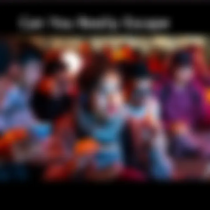 A group of people engaging in online communication, showcasing various expressions including the UWU style, reflecting modern online culture.