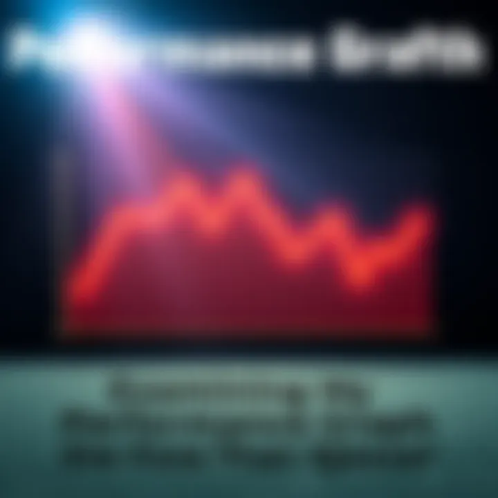 A line graph showing the performance trends over the season with upward and downward movements.