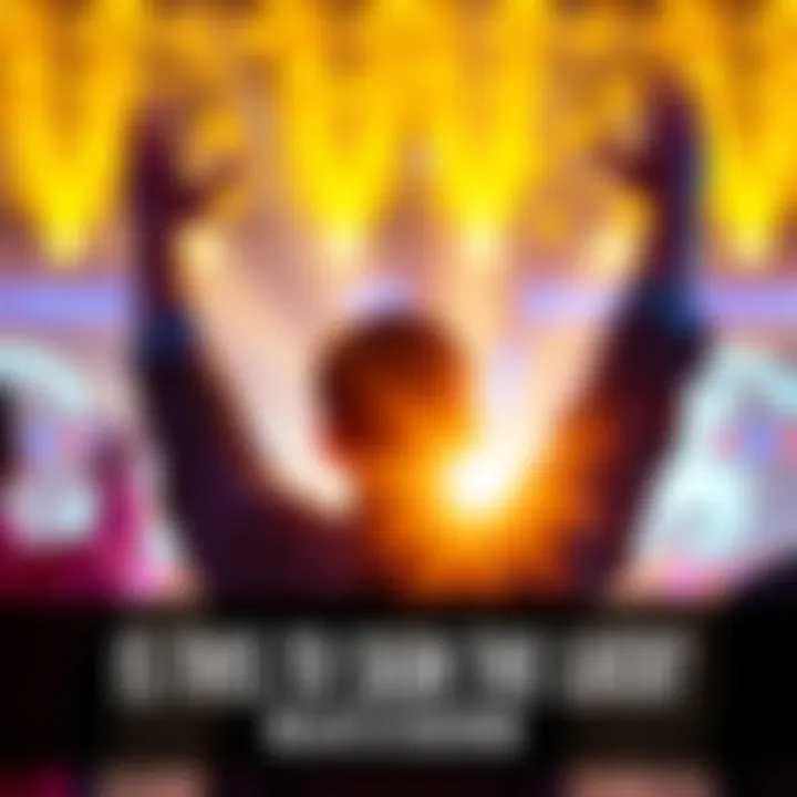 A person raises their arms in joy, celebrating achieving success on their first attempt, with a bright background symbolizing luck and positivity.