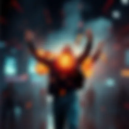 A person enduring 36 impacts to the chest from a distance of 21 meters, showing the force and aftermath of the event.