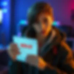 A person looking upset while holding a note about a sold MK3 Survivor BP, reflecting on their mistake