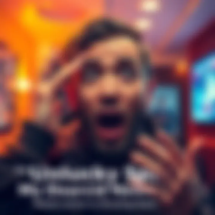 Person in shock from unexpected news Individual reacting in shock after receiving surprising news, with a look of disbelief on their face