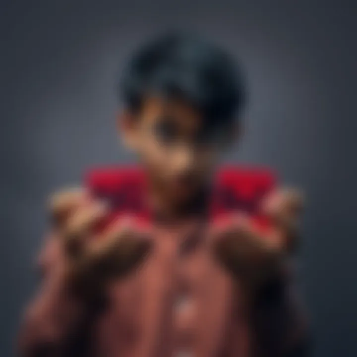 A person looks confused while holding two poor choices in their hands, representing the struggle with decision-making.