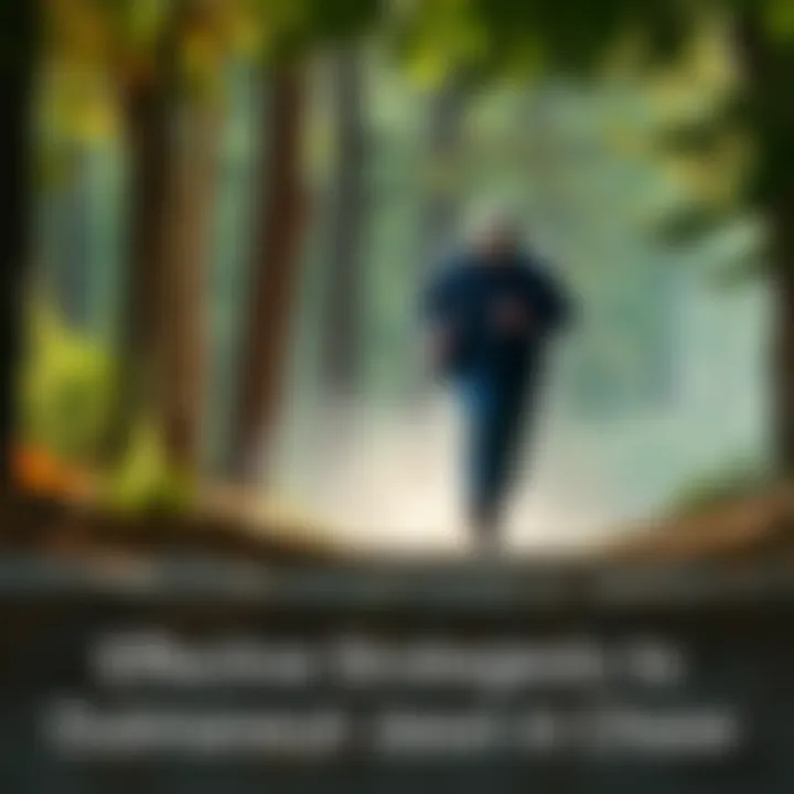 Person running from Jason A person sprinting away while Jason, a shadowy figure, pursues them through a wooded area.