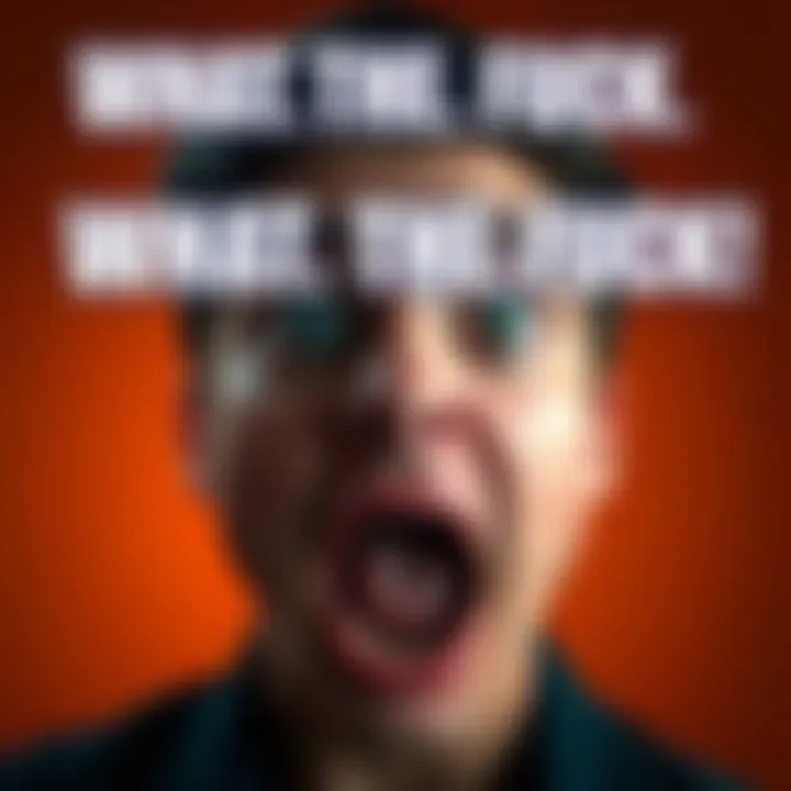A person with wide eyes and an open mouth, showing surprise and disbelief, with the phrase 'What. The. Fuck' in bold letters above them.
