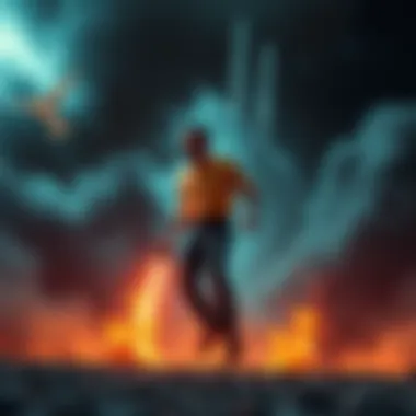 Person Taking Bold Action A person confidently stepping forward with determination, symbolizing the power of bold actions for change.