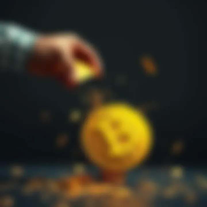 A person throws away a golden CB in frustration, symbolizing a decision to stop using it.