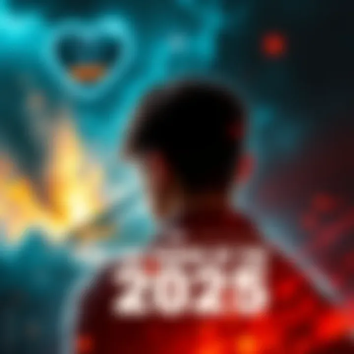 A person looking determined while facing a stormy backdrop, symbolizing life's struggles and resilience.