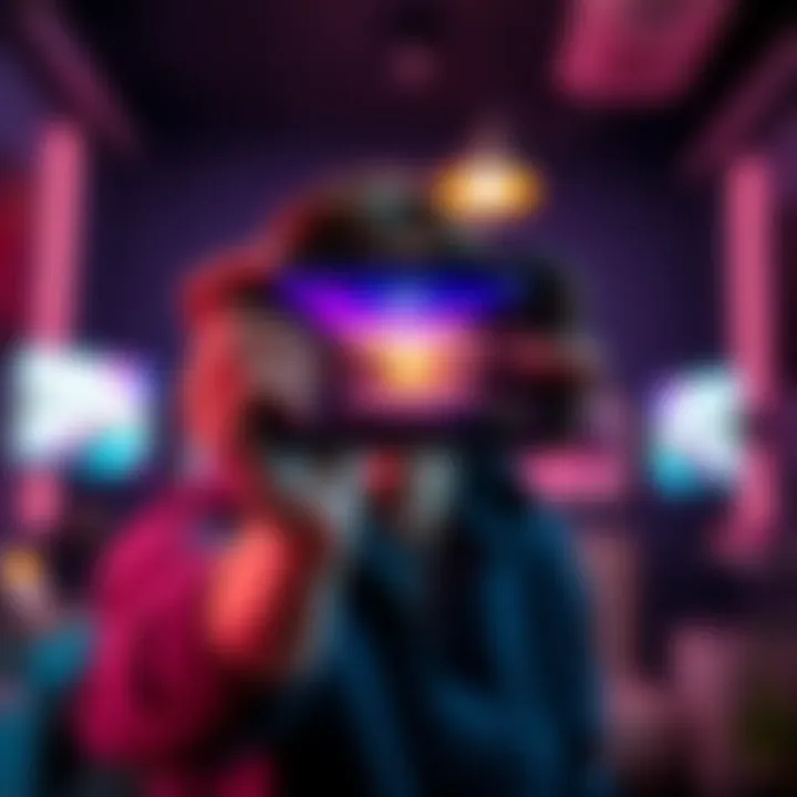 A person excitedly holding their new Steam Deck Oled gaming device, ready to explore handheld gaming