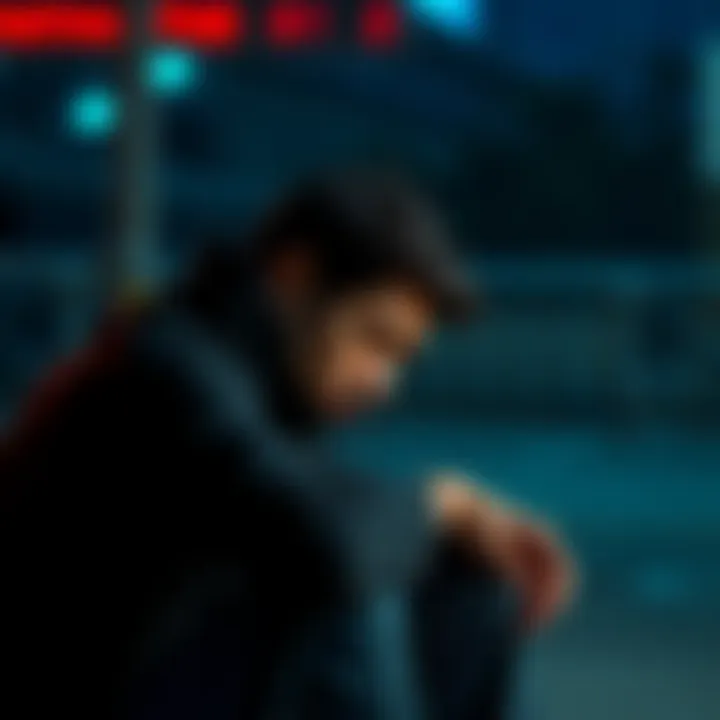 A person with a sad expression sitting alone, reflecting on missed opportunities. They appear deep in thought, showcasing feelings of regret.