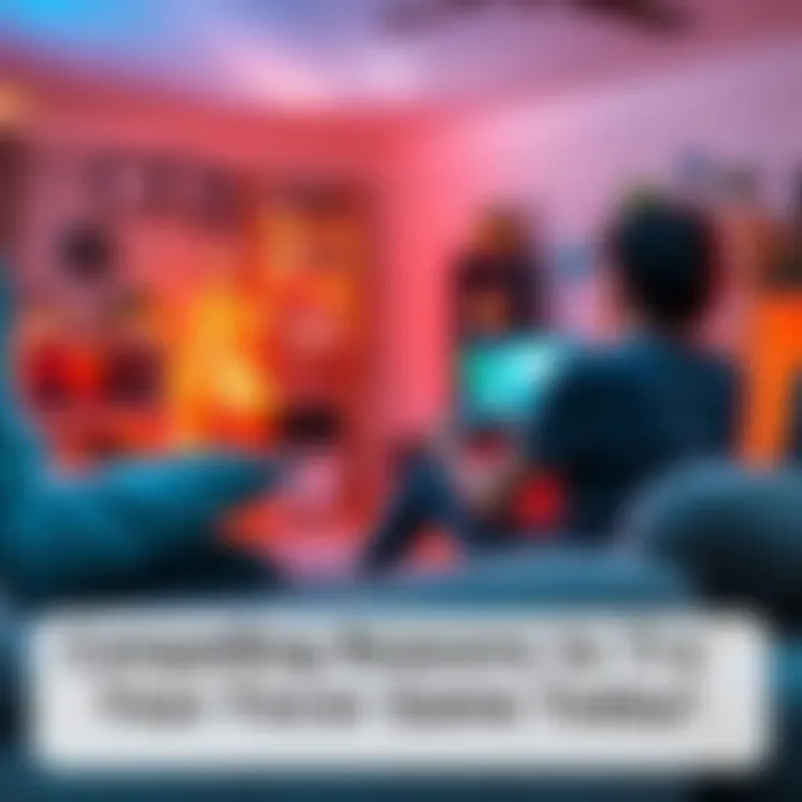 A person sitting in a cozy living room, focused on playing their favorite video game on a console.