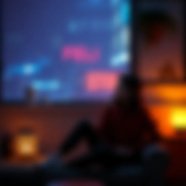 Person Reflecting on Feelings A person sitting alone in a cozy space, looking thoughtful and contemplative as they consider their emotions.