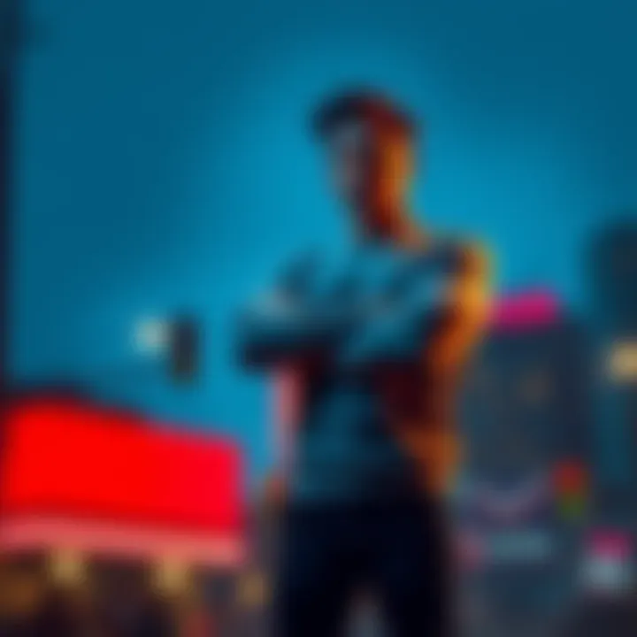 A person standing firmly with arms crossed, expressing a clear no gesture, symbolizing personal boundaries.