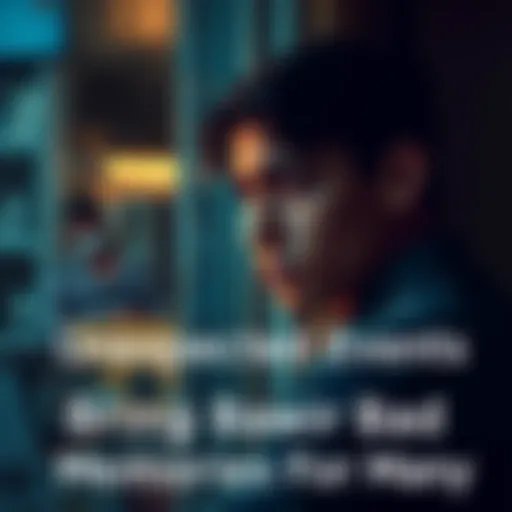 Individual gazing thoughtfully, reflecting on past memories with a somber expression