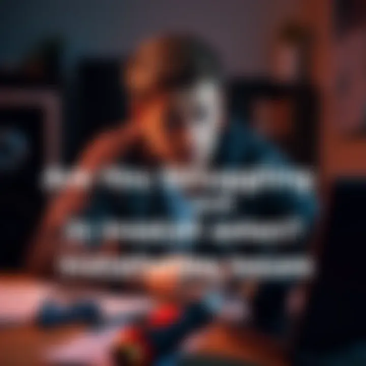 A person looking frustrated while trying to install a device with tools and instructions nearby