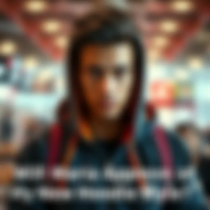 A person showcasing a new hoodie style, looking curious about others' opinions