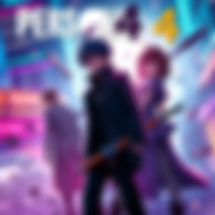 Cover art featuring characters from Persona 4 in a vibrant setting with hints of maturity
